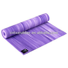 Tapis de yoga sur mesure en soie